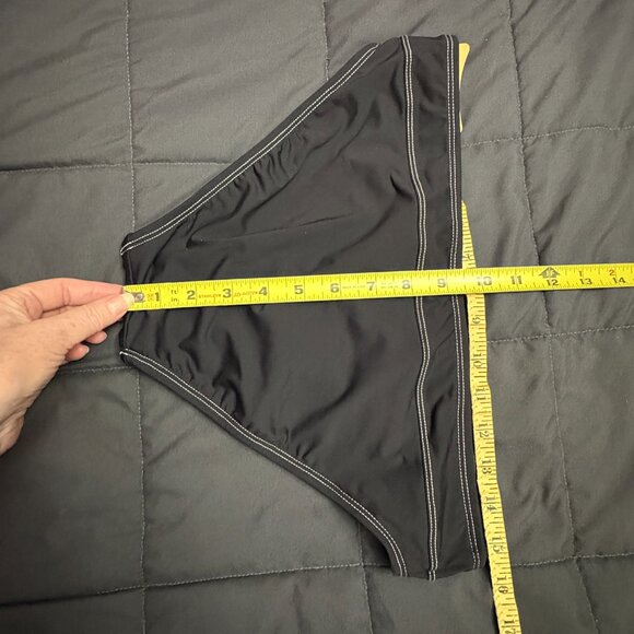 Bleu Stitched Buckle-Front Hipster Bikini Bottom - Size: 8 - NWOT - Picture 11 of 11